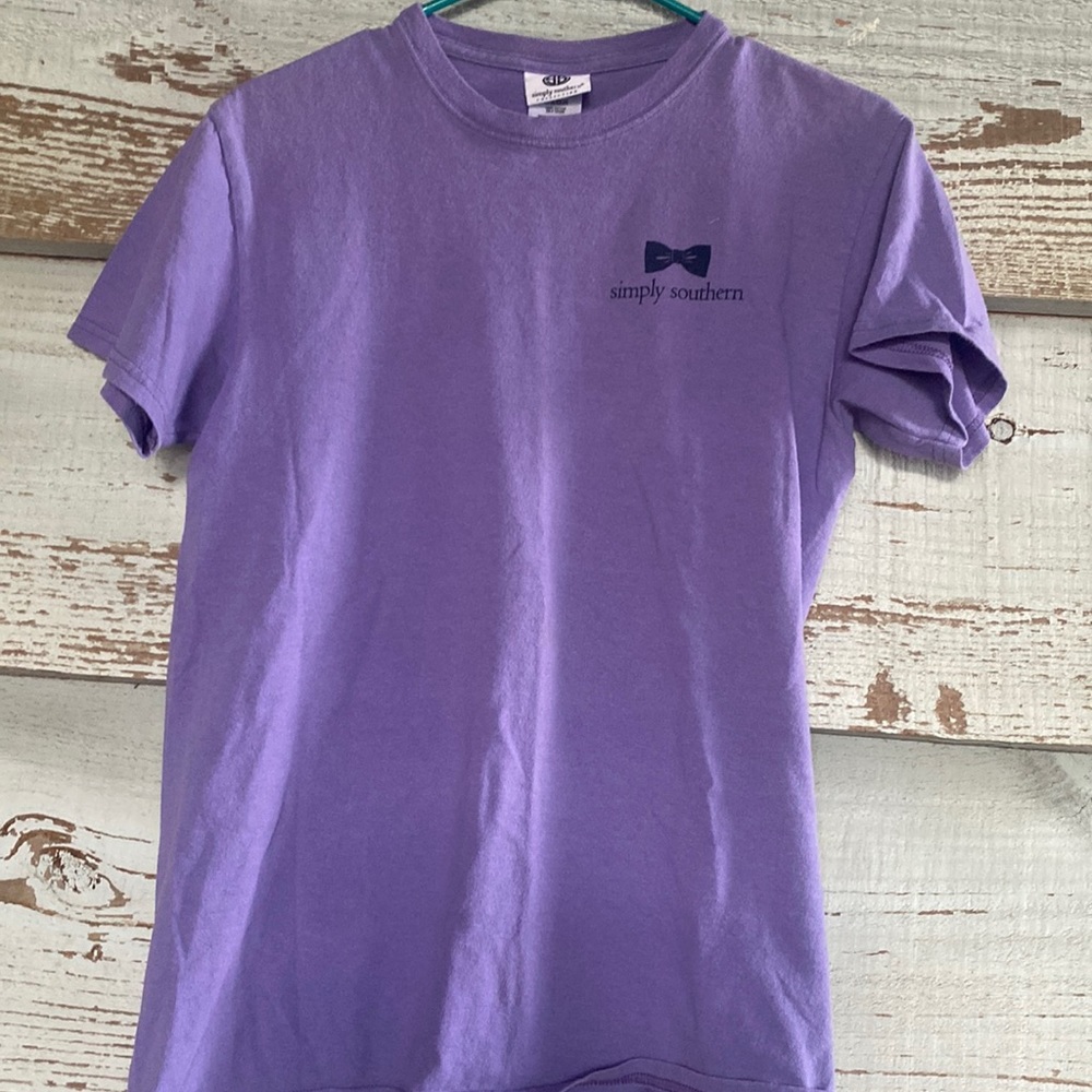 purple simply southern T-shirts